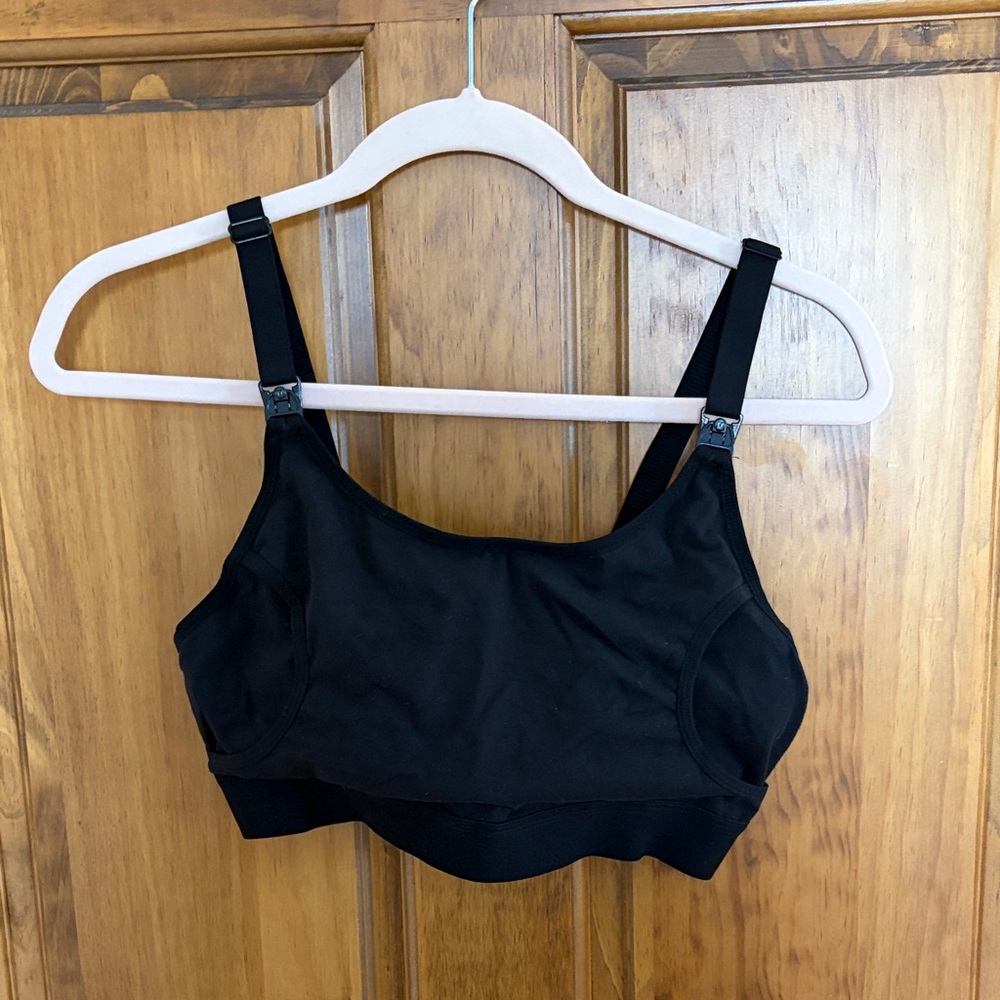 Black Women's nursing bra
